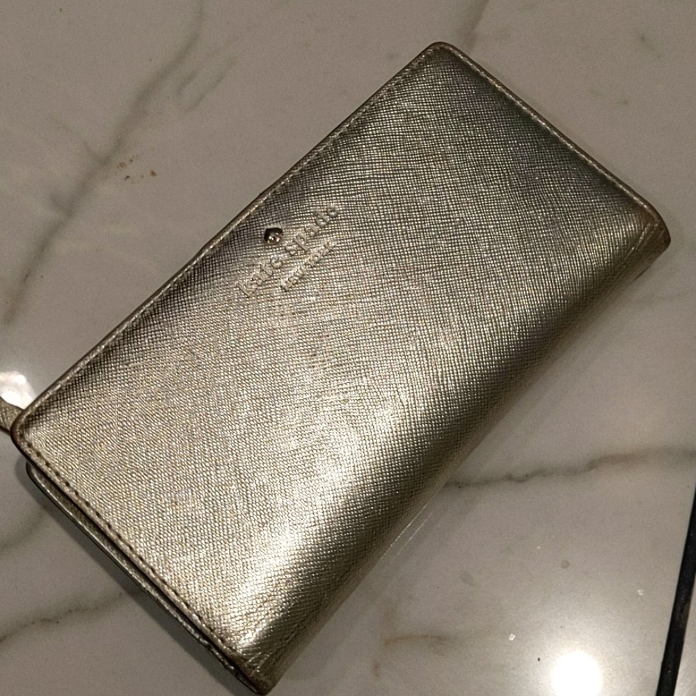 Kate Spade Gold Wallet - Last Chance!!!!